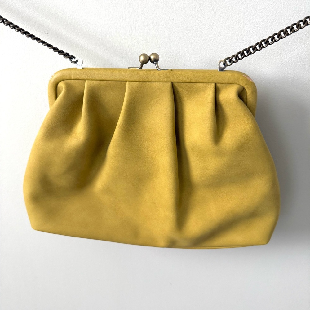 Univeral Thread Yellow Mustard Clutch Bag